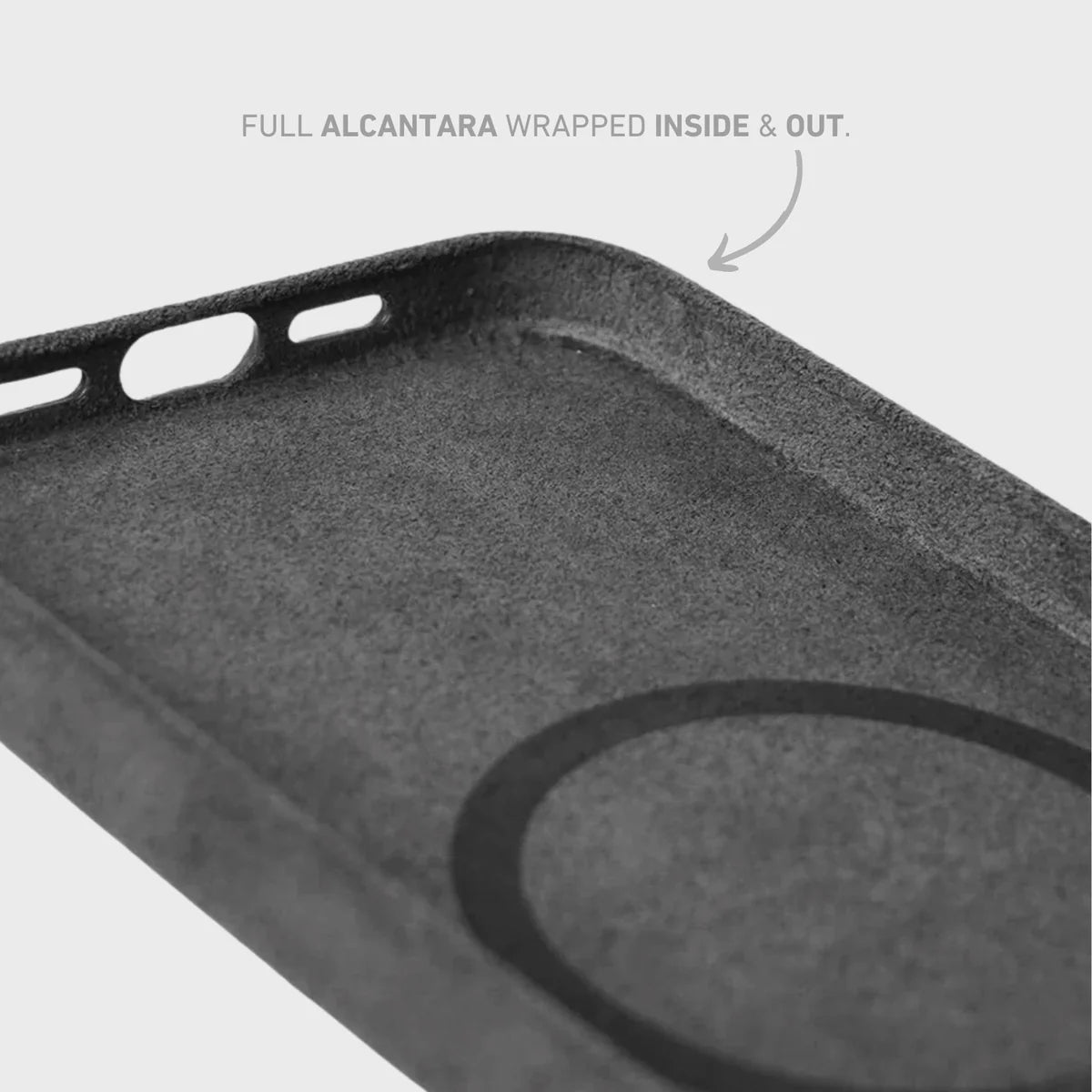 Space Grey Alcantara