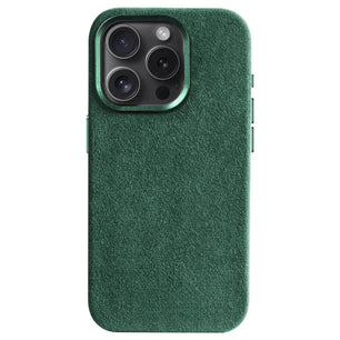 Forest Green Alcantara