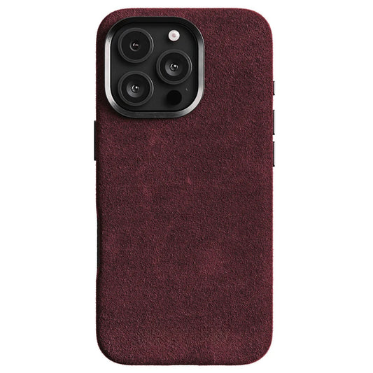 Burgundy Red Alcantara